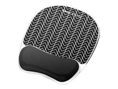 Fellowes Photo Gel Mouse Pad Wrist Rest with Microban