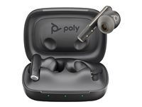Poly Voyager Free 60 UC Trådløs Ægte trådløse øretelefoner Sort