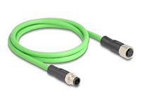 DeLOCK SF/UTP 1m Netværkskabel Grøn