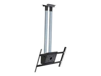 Peerless-AV - Mounting kit (ceiling / floor dual pole plate, dual pole tilt box, dual pole adapter, 2 poles, mounting hardware)
