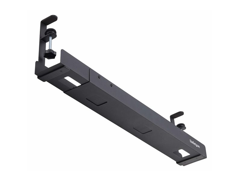 StarTech.com Goulotte Passe Cble Bureau, Noir