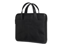 dbramante1928 Silkeborg 13″ — geantă laptop din piele naturală, Black