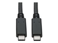 Eaton Tripp Lite Series USB 3.1 Gen 2 / Thunderbolt 3 USB Type-C kabel 90cm Sort