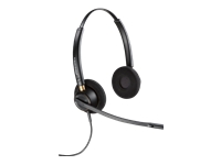 Poly EncorePro HW520 - 500 Series - headset - on-ear - wired - Quick Disconnect - black - Certified for Skype for Business