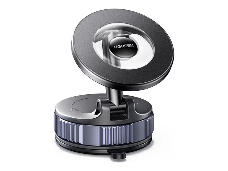 Ugreen LP970 magnetic car holder for mobile phone suction cup Product shot Left-angle 79450