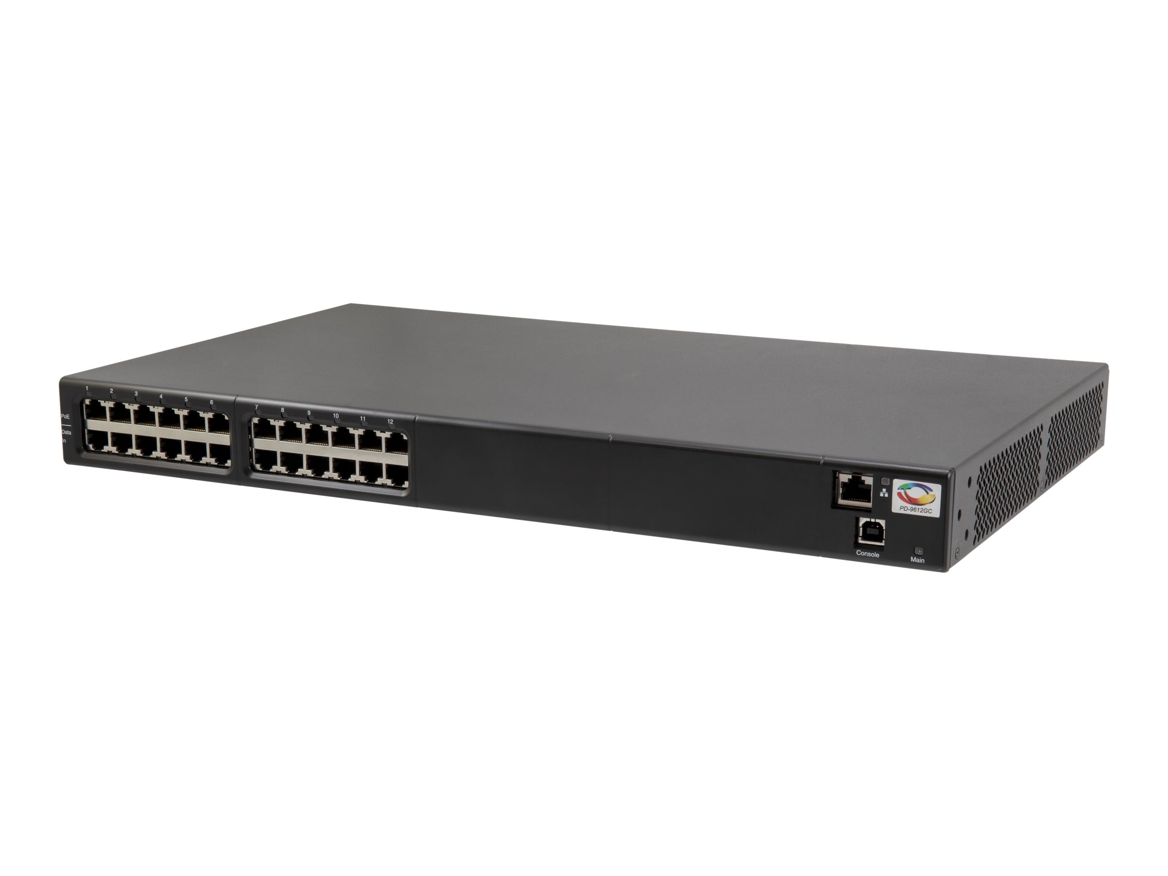 Microchip PD-9612GC - PoE injector (rack-mountable)