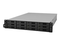 Synology RX1216sas - Hard drive array - 12 bays (SATA-600 / SAS) - SAS (external) - rack-mountable - TAA Compliant