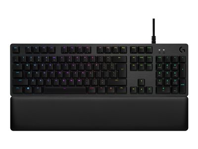 Logitech Gaming G513 Keyboard backlit USB key switch: GX Brown Tactile carbon