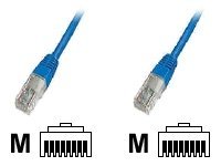 M-CAB CAT 5e Ikke afskærmet parsnoet (UTP) 3m Netværkskabel Blå