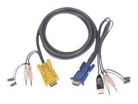 IOGEAR G2L5303U - Keyboard / video / mouse / audio cable