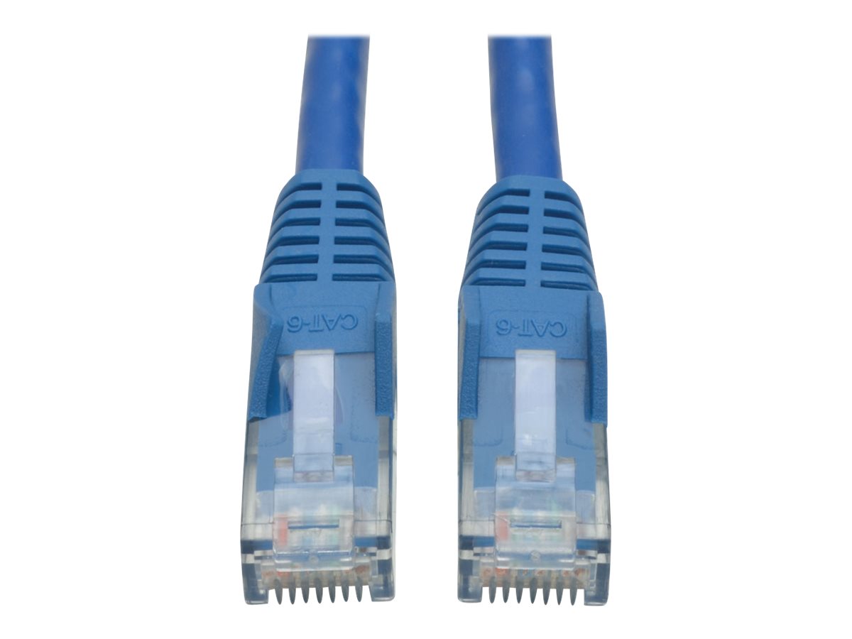Tripp Lite 7ft Cat6 Gigabit Snagless Molded Patch Cable RJ45 M/M Blue 7' 50 Bulk Pack - patch cable - 2.13 m - blue