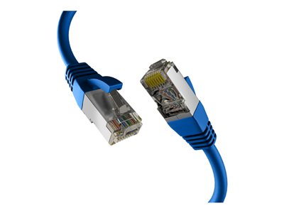 EFB Netzwerkkabel CAT8.1 S/FTP 0,5m blau