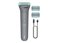 Philips 3000 Series BG3480 - trimmer - medium grey