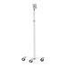Compulocks Universal Invisible Mount Medical Rolling Cart