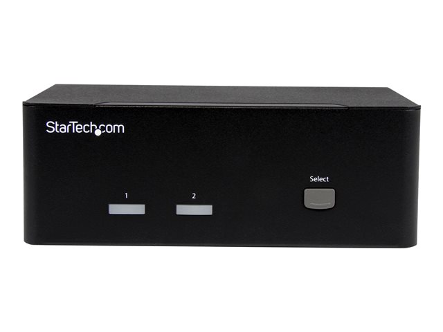 Image of StarTech.com 2 Port VGA KVM Switch - Dual VGA - Hot-key & Audio Support - 1920x1200 KVM Switch - KVM Video Switch (SV231DVGAU2A) - KVM / audio / USB switch - 2 ports