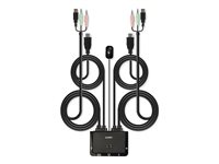 LINDY HDMI KVM Switch 2 Port USB 2.0