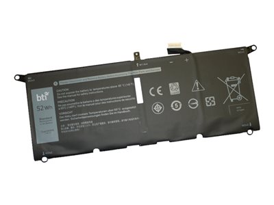 BTI - Notebook battery (equivalent to: Dell DXGH8, Dell 0H754V, Dell G8VCF)