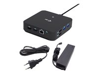 i-Tec - docking station - USB-C / USB4 / Thunderbolt 3 / Thunderbolt 4 / Thunderbolt 5 - 2 x HDMI, DP++ - 1GbE