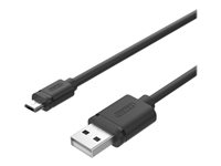 Unitek USB 2.0 USB-kabel 2m Sort