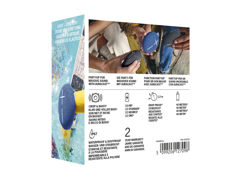 LOGI Ultimate Ears Miniroll Blue