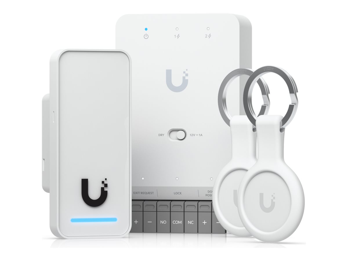 Ubiquiti UniFi G3 Starter Kit door access control Product shot Front 79800