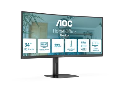 AOC INTERNATIONAL CU34V5C/BK, Monitore, AOC CU34V5C/BK  (BILD2)