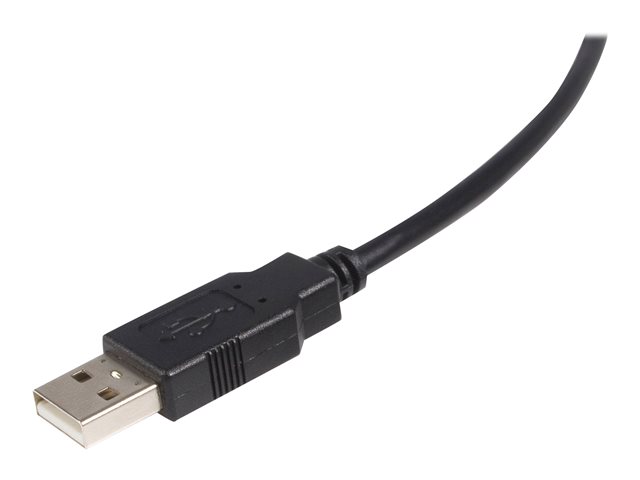 StarTech.com 15 ft USB 2.0 A to B Cable - M/M - USB 2.0 Cable - Black - USB Type A (M) to USB Type B (M) (USB2HAB15)