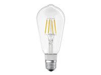 LEDVANCE SMART+ Edison LED-filament-lyspære 5.5W A+ 650lumen 2700K Varmt hvidt lys