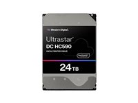 WD Ultrastar DC HC590 0F59373 - hard drive - Data Centre - 24 TB - SAS 12Gb/s