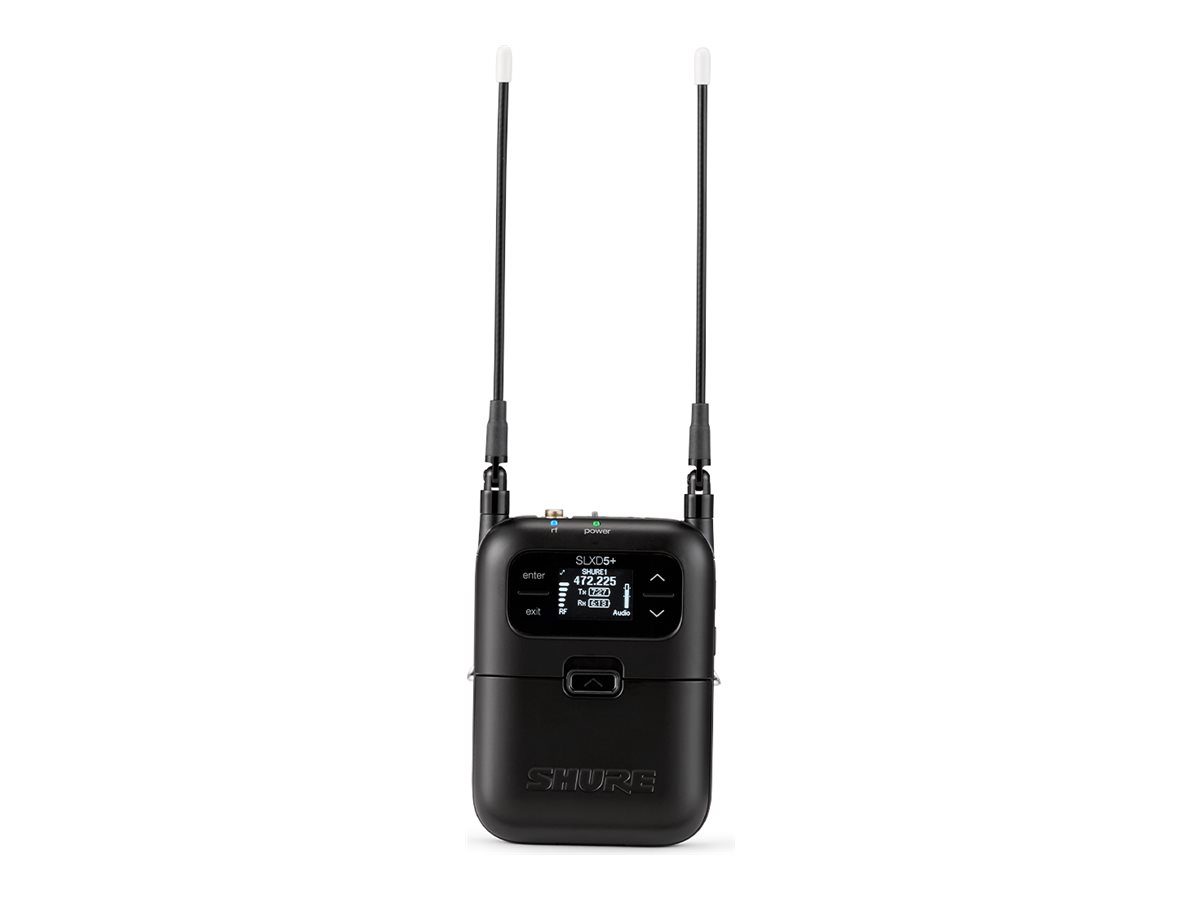 Shure SLX-D SLXD5+ - Wireless audio receiver for wireless microphone system