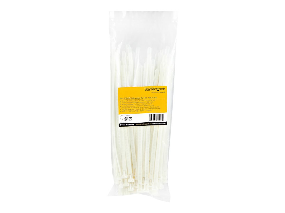 10  Reusable Cable Ties Nylon 100 Pack – foto 2