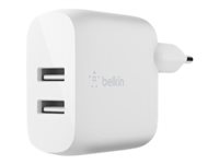 BELKIN Chargeur secteur 2 x USB-A 12w