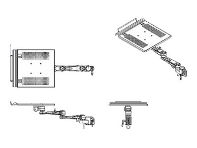 LINDY Notebook-Arm modular - 40699