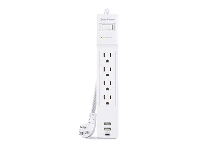 CyberPower Home Office Surge Protection P405UC Surge protector AC 125 V 