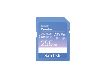 Creator - Flash memory card - 256 GB - Video Class