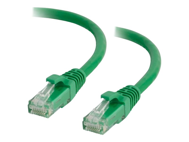Kabel / 3 m Mlded/Btd Green CAT5E PVC UTP PA