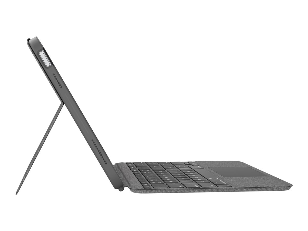 Logitech Combo Touch Detachable Keyboard Case for iPad (10th gen) - klávesnice a pouzdro - s trackpad - QWERTY - US mezinárodní - oxfordská šedá Vstupní zařízení – foto 7