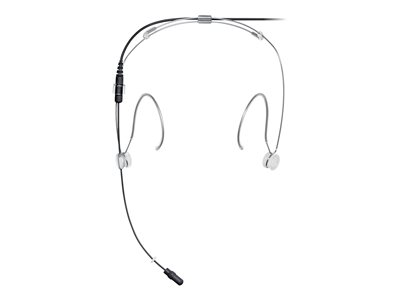 Shure DuraPlex DH5 Headset ear-bud over-the-ear mount wired black