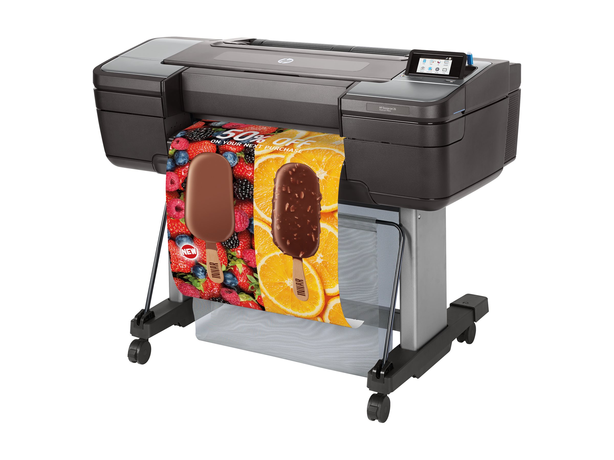 Hp Designjet Z6 Postscript Large Format Printer Colour Ink Jet