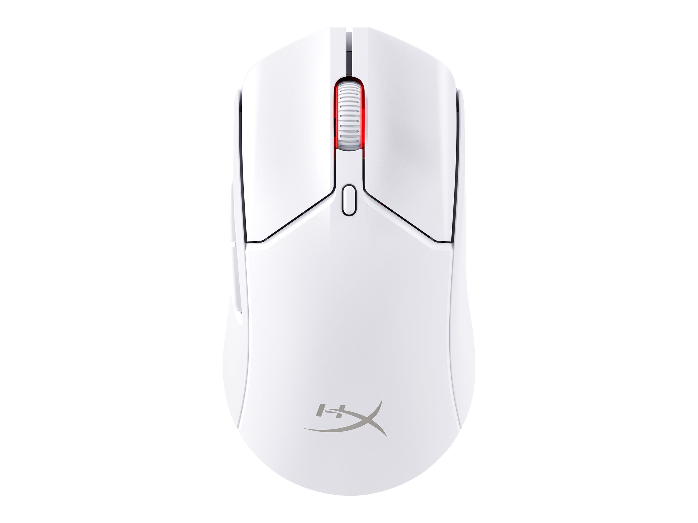 Mouse HyperX Pulsefire Haste 2 Gamer blanco, Sensor de precisión HyperX 26K, Interruptores HyperX personalizados, Personalizable con el software HyperX NGENUITY, Iluminación RGB por LED