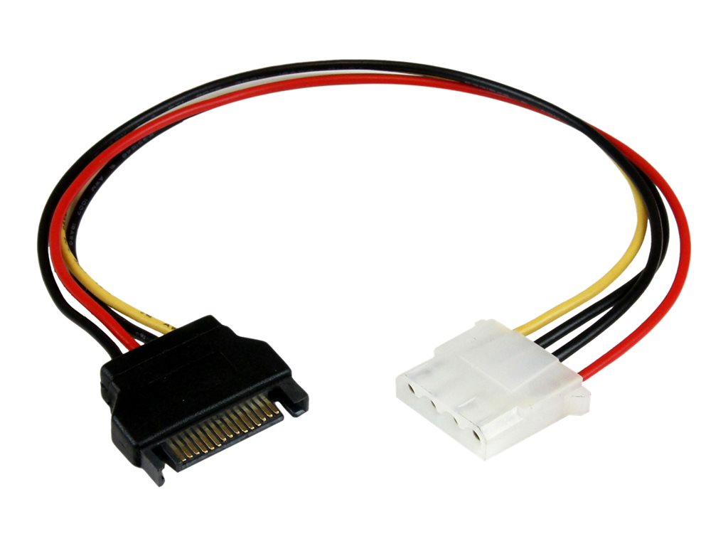 StarTech .com Câble adaptateur d'alimentation interne SATA vers LP4 (4 broches) 30 cm