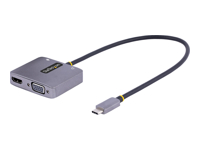 StarTech.com C�ble Adaptateur  122-USBC-HDMI-4K-VGA