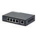 Intellinet 4-Port Gigabit Ultra PoE Extender, Adds up to 100 m (328 ft.) to PoE Range, 90 W PoE Power Budget, Four PSE Ports with up to 30 W Output, IEEE 802.3bt/at/af Compliant, Metal Housing