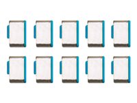 Bloqueur de port USB Type C, bleu, 10 pièces