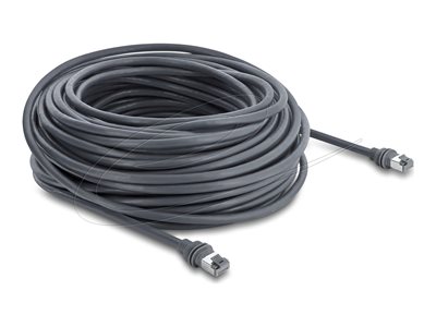 DELOCK RJ45 Patchkabel Cat.6 20m grau