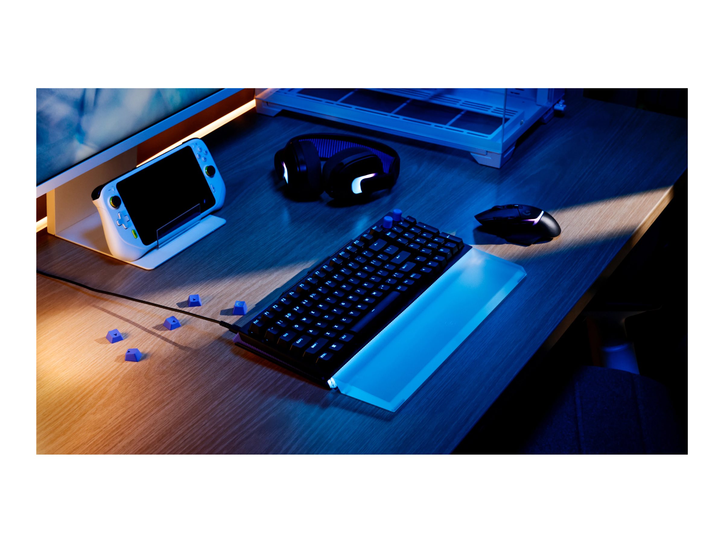 Logitech G G512 X 98 keyboard QWERTY US English black Input Usage / lifestyle Front 72785