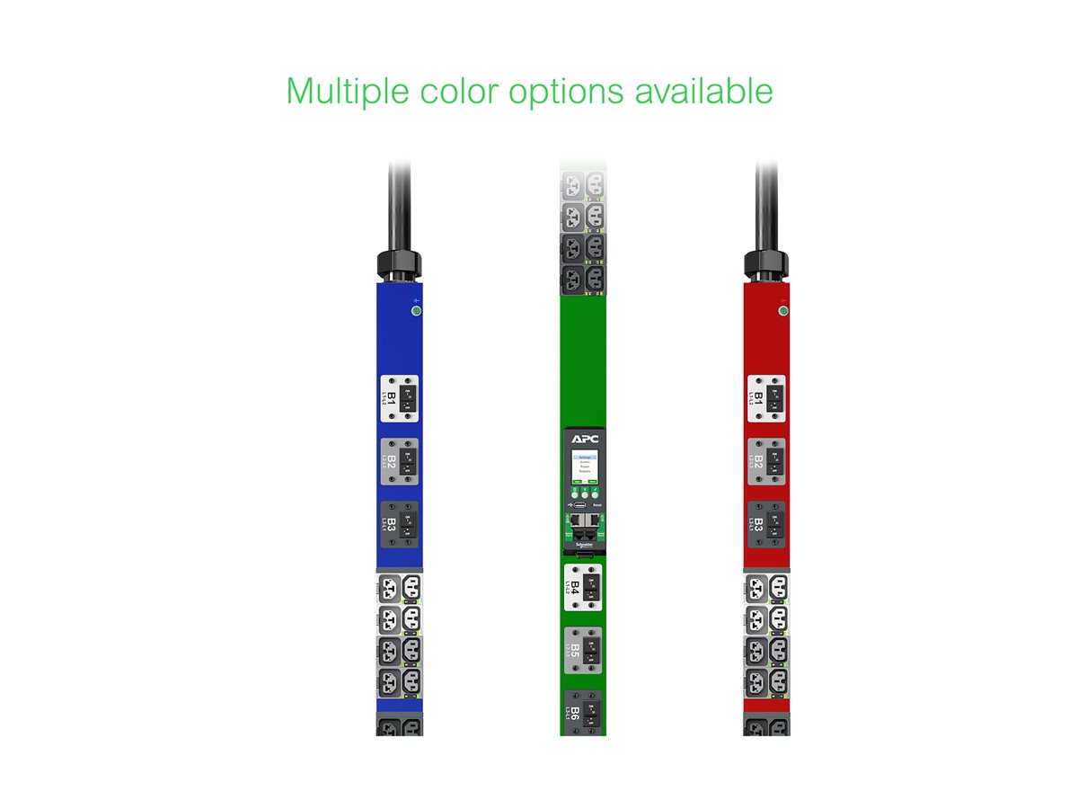 APC NetShelter Rack PDU Advanced - rozvodná jednotka PDU - měřený - 8.6 kW - 8600 VA – foto 3