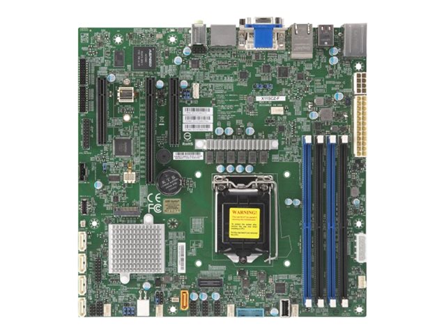 Płyta Główna Supermicro X11SCZ-F 1x CPU Micro ATX, 1U Optimized IPMI 