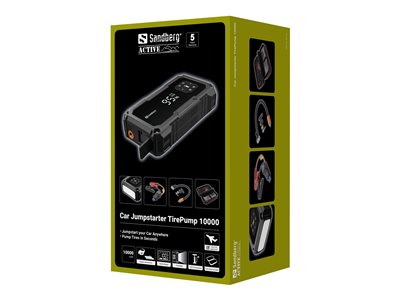 SANDBERG Car Jumpstarter TirePump 10000