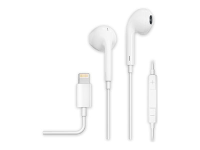 Sansai earphones with mic Product shot Front 79200